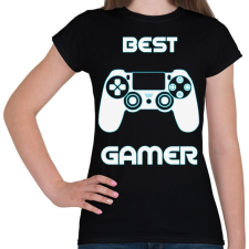 PRINTFASHION Gamer  - Női póló - Fekete női póló