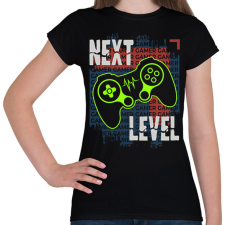 PRINTFASHION gamer - Női póló - Fekete női póló