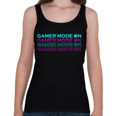 PRINTFASHION Gamer ON 1 - Női atléta - Fekete