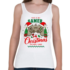 PRINTFASHION Gamer pajama (2) - Női atléta - Fehér