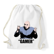 PRINTFASHION Gamer póló - Dr. Genya - Sportzsák, Tornazsák - Fehér tornazsák
