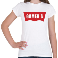 PRINTFASHION Gamer's - Női póló - Fehér női póló