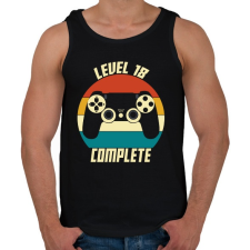 PRINTFASHION Gamer szülinap - Férfi atléta - Fekete atléta, trikó