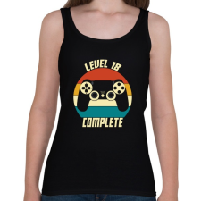 PRINTFASHION Gamer szülinap - Női atléta - Fekete női trikó