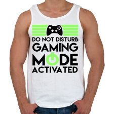 PRINTFASHION Gaming - Férfi atléta - Fehér atléta, trikó