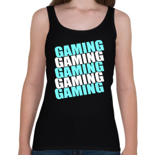 PRINTFASHION Gaming - Női atléta - Fekete női trikó