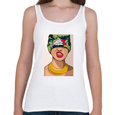 PRINTFASHION Gangsta Girl yo! - Női atléta - Fehér