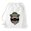 PRINTFASHION Gangsta Monkey - Sportzsák, Tornazsák - Fehér