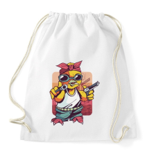 PRINTFASHION Gangster Canary_Rajztábla 1 - Sportzsák, Tornazsák - Fehér tornazsák
