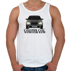 PRINTFASHION Gangster Gang - Férfi atléta - Fehér