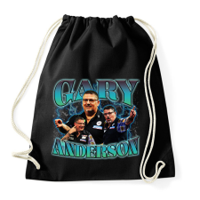 PRINTFASHION Gary Anderson - darts - Sportzsák, Tornazsák - Fekete tornazsák