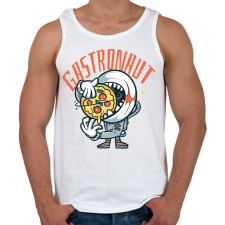 PRINTFASHION Gasztronauta - Férfi atléta - Fehér atléta, trikó