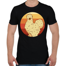 PRINTFASHION Gatyás pipi - Férfi póló - Fekete