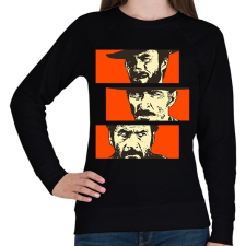 PRINTFASHION GBU - Női pulóver - Fekete női pulóver, kardigán