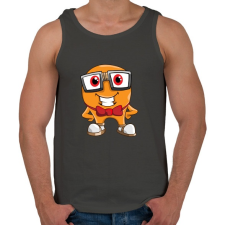 PRINTFASHION Geek - Férfi atléta - Sötétszürke atléta, trikó