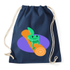 PRINTFASHION gekkó - Sportzsák, Tornazsák - Sötétkék
