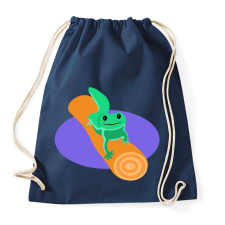 PRINTFASHION gekkó - Sportzsák, Tornazsák - Sötétkék tornazsák