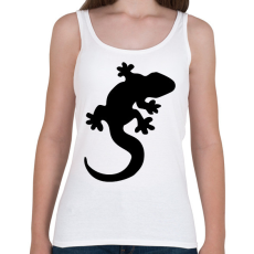 PRINTFASHION Gekkó sziluett - Női atléta - Fehér
