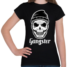PRINTFASHION Gengszter - Női póló - Fekete