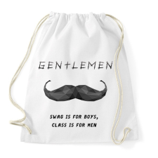 PRINTFASHION Gentlemen - Sportzsák, Tornazsák - Fehér tornazsák