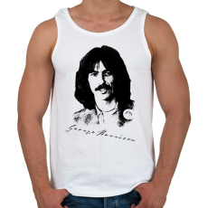 PRINTFASHION George Harrison - Férfi atléta - Fehér