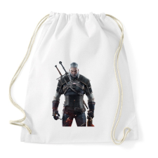PRINTFASHION Geralt - Sportzsák, Tornazsák - Fehér tornazsák