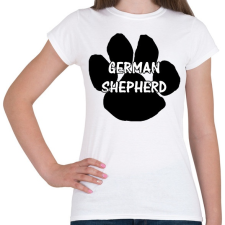 PRINTFASHION German shepherd - Női póló - Fehér női póló