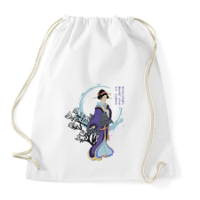PRINTFASHION Gésa - Haiku  - Sportzsák, Tornazsák - Fehér tornazsák