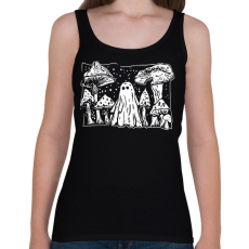 PRINTFASHION Ghost at night - Női atléta - Fekete