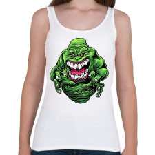 PRINTFASHION Ghost Busters Slimer - Női atléta - Fehér női trikó