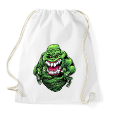 PRINTFASHION Ghost Busters Slimer - Sportzsák, Tornazsák - Fehér tornazsák