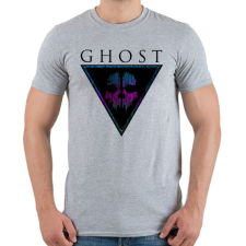 PRINTFASHION Ghost - Férfi póló - Sport szürke férfi póló