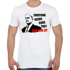 PRINTFASHION GIBS - Férfi póló - Fehér