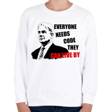 PRINTFASHION GIBS - Gyerek pulóver - Fehér gyerek póló