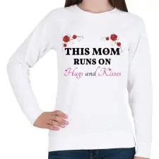 PRINTFASHION gift for moms - Női pulóver - Fehér női pulóver, kardigán