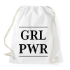 PRINTFASHION Girl Power - Sportzsák, Tornazsák - Fehér