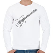 PRINTFASHION Gitár - Férfi pulóver - Fehér női pulóver, kardigán