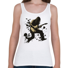 PRINTFASHION Gitáros - Női atléta - Fehér