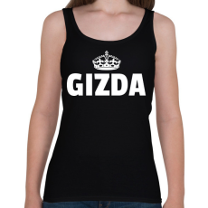 PRINTFASHION GIZDA - Női atléta - Fekete