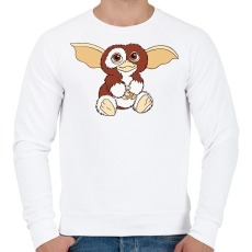 PRINTFASHION Gizmo - Férfi pulóver - Fehér