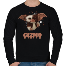 PRINTFASHION GIZMO - Férfi pulóver - Fekete