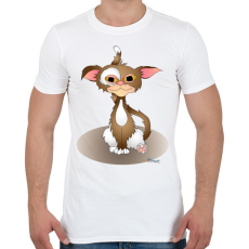 PRINTFASHION Gizmócic - Férfi póló - Fehér