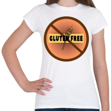 PRINTFASHION Glutenfree2 - Női póló - Fehér női póló