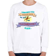PRINTFASHION Glutenfree3 - Gyerek pulóver - Fehér gyerek pulóver, kardigán