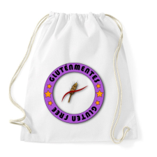 PRINTFASHION Glutenfree5 - Sportzsák, Tornazsák - Fehér tornazsák