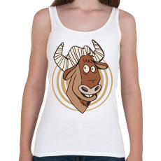 PRINTFASHION Gnú - Női atléta - Fehér