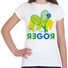 PRINTFASHION Go Roger - Női póló - Fehér női póló