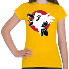 PRINTFASHION Go SuperMonkey - Női póló - Sárga