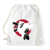 PRINTFASHION Go SuperMonkey - Sportzsák, Tornazsák - Fehér