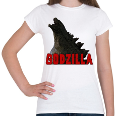 PRINTFASHION Godzilla - Női póló - Fehér